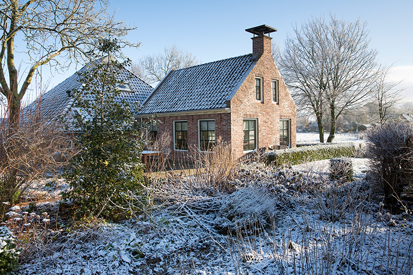 Een winters erf